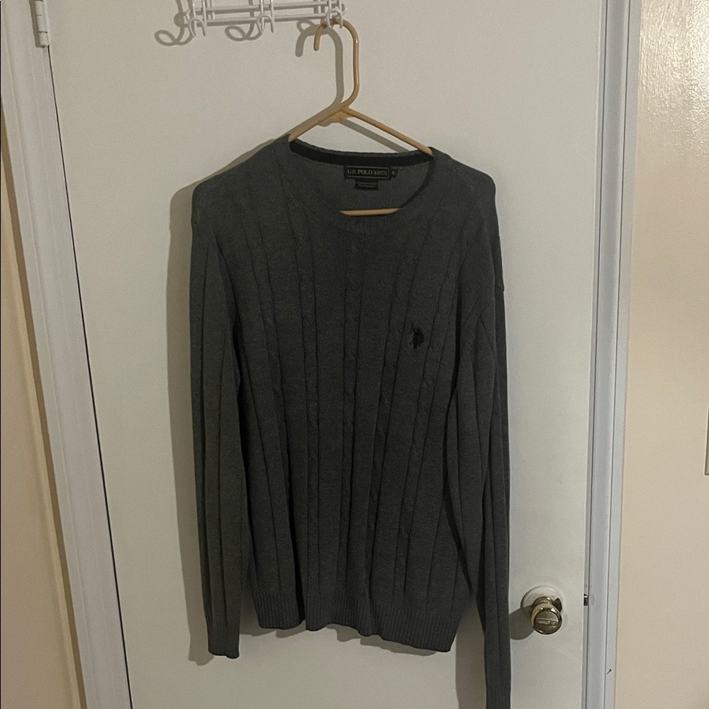 Polo by Ralph Lauren Charcoal Crewneck Sweater